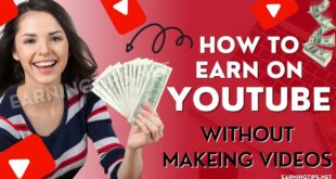 How To Earn On YouTube Without Making Videos